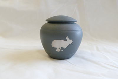 Silhouette Cat urn